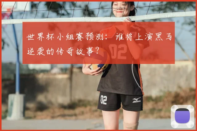世界杯小组赛预测:谁将上演黑马逆袭的传奇故事?